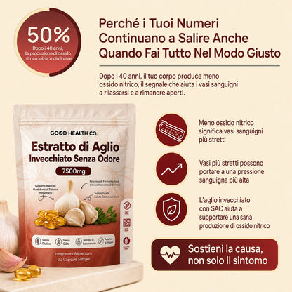 Estratto di Aglio Invecchiato — Ciò che i Tuoi Farmaci per la Pressione Non Sono Mai Stati Progettati per Risolvere