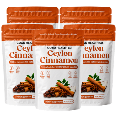 Cannella di Ceylon 7200mg Equivalenti con Olio MCT