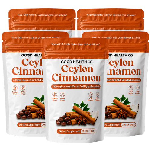 Cannella di Ceylon 7200mg Equivalenti con Olio MCT