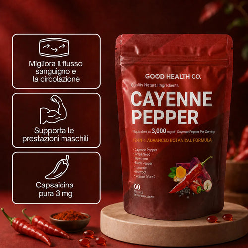 Good Health® Softgel di Pepe di Cayenna