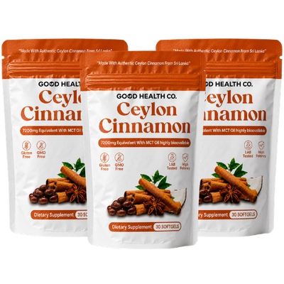 Cannella di Ceylon 7200mg Equivalenti con Olio MCT