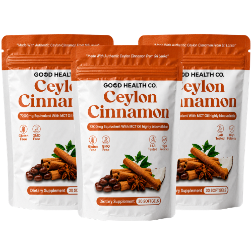 Cannella di Ceylon 7200mg Equivalenti con Olio MCT