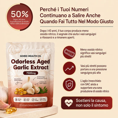 Good Health® Estratto di Aglio Invecchiato