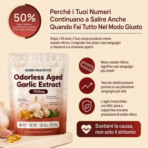 Good Health® Estratto di Aglio Invecchiato