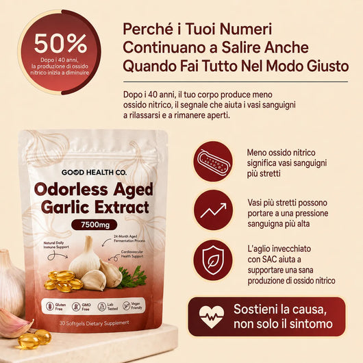 Good Health® Estratto di Aglio Invecchiato