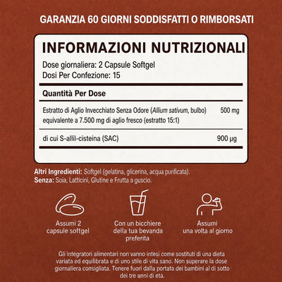 Good Health® Estratto di Aglio Invecchiato